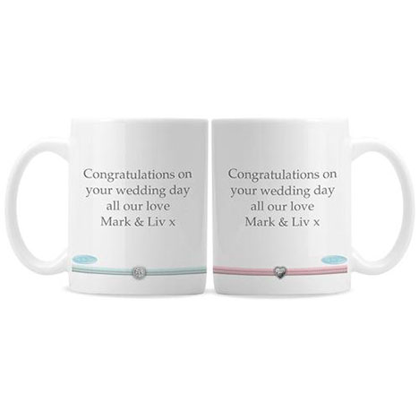 Personalised Me to You Bear Wedding Couple Mug Set Extra Image 1